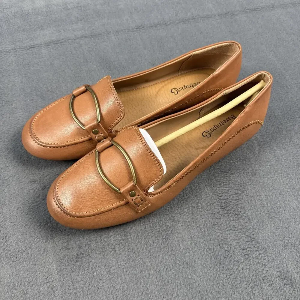 Baretraps Kellye Women's Snakeskin Print Slip-On Loafer Flats Size 8m